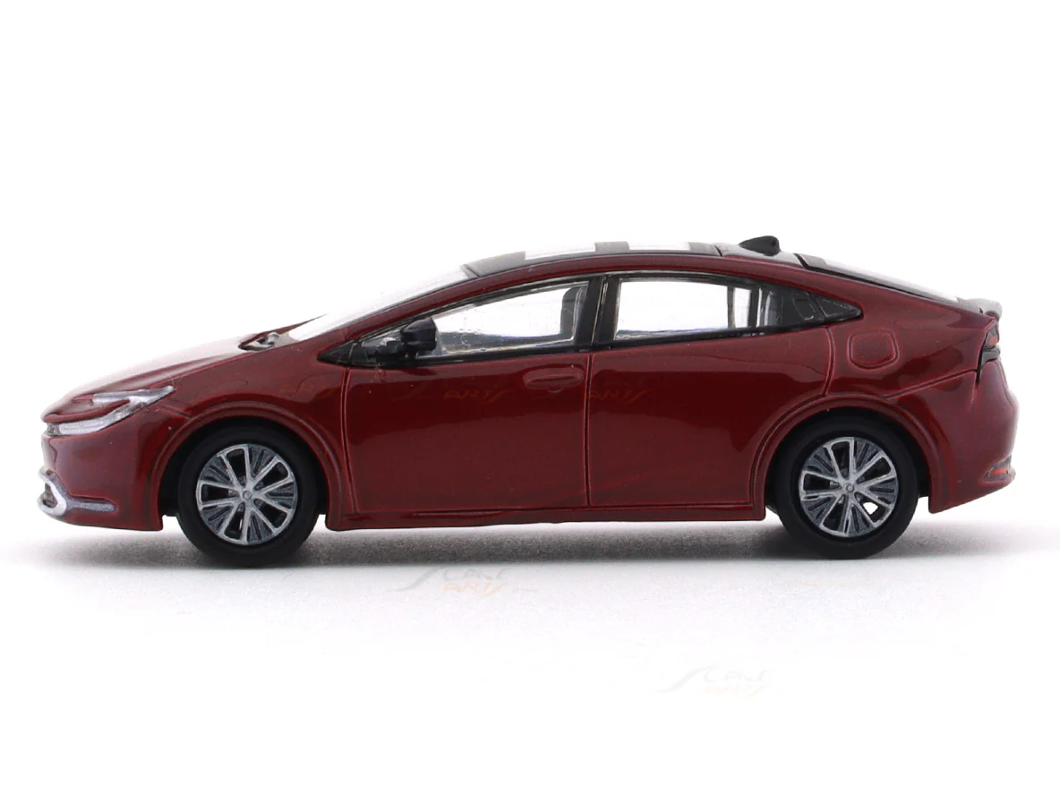 2023 Toyota Prius Red 1:64 Para64 licensed diecast scale model car - Image 2