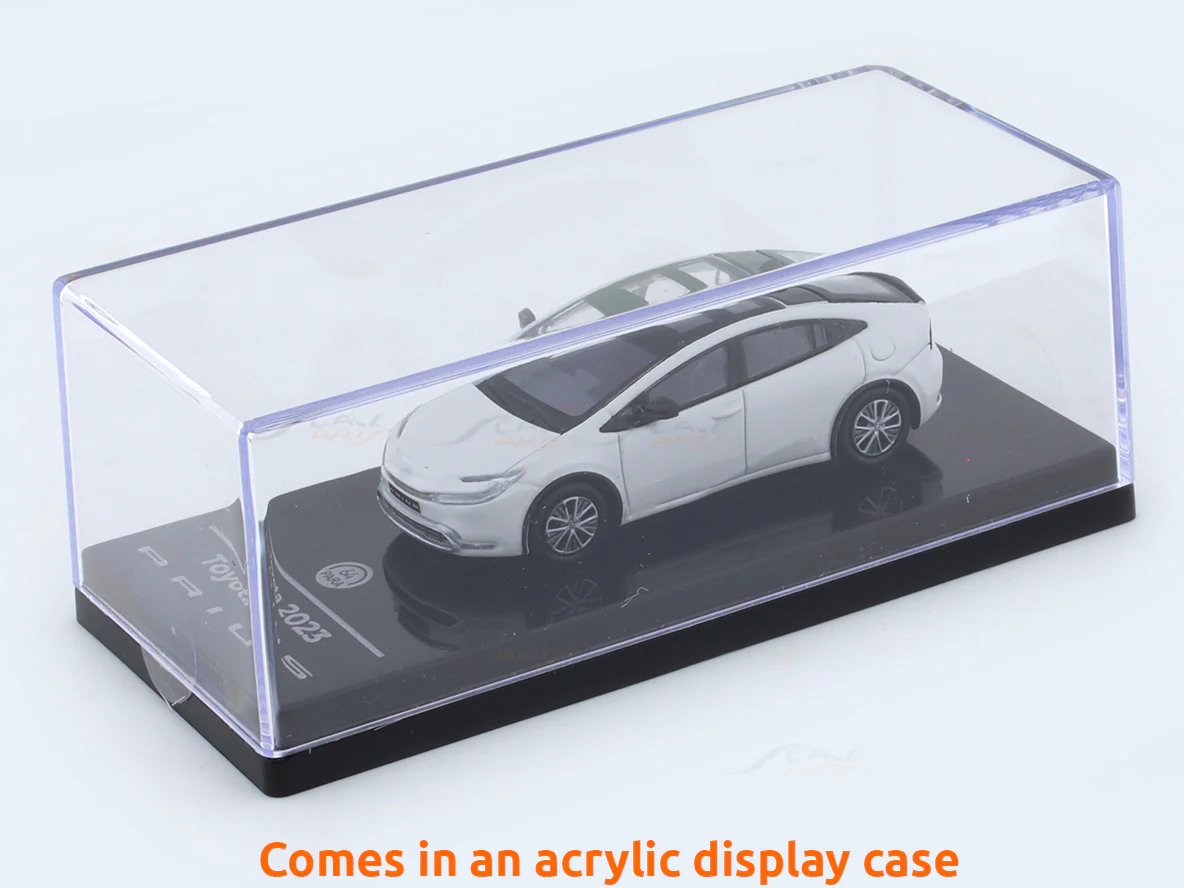 2023 Toyota Prius White 1:64 Para64 licensed diecast scale model car - Image 10