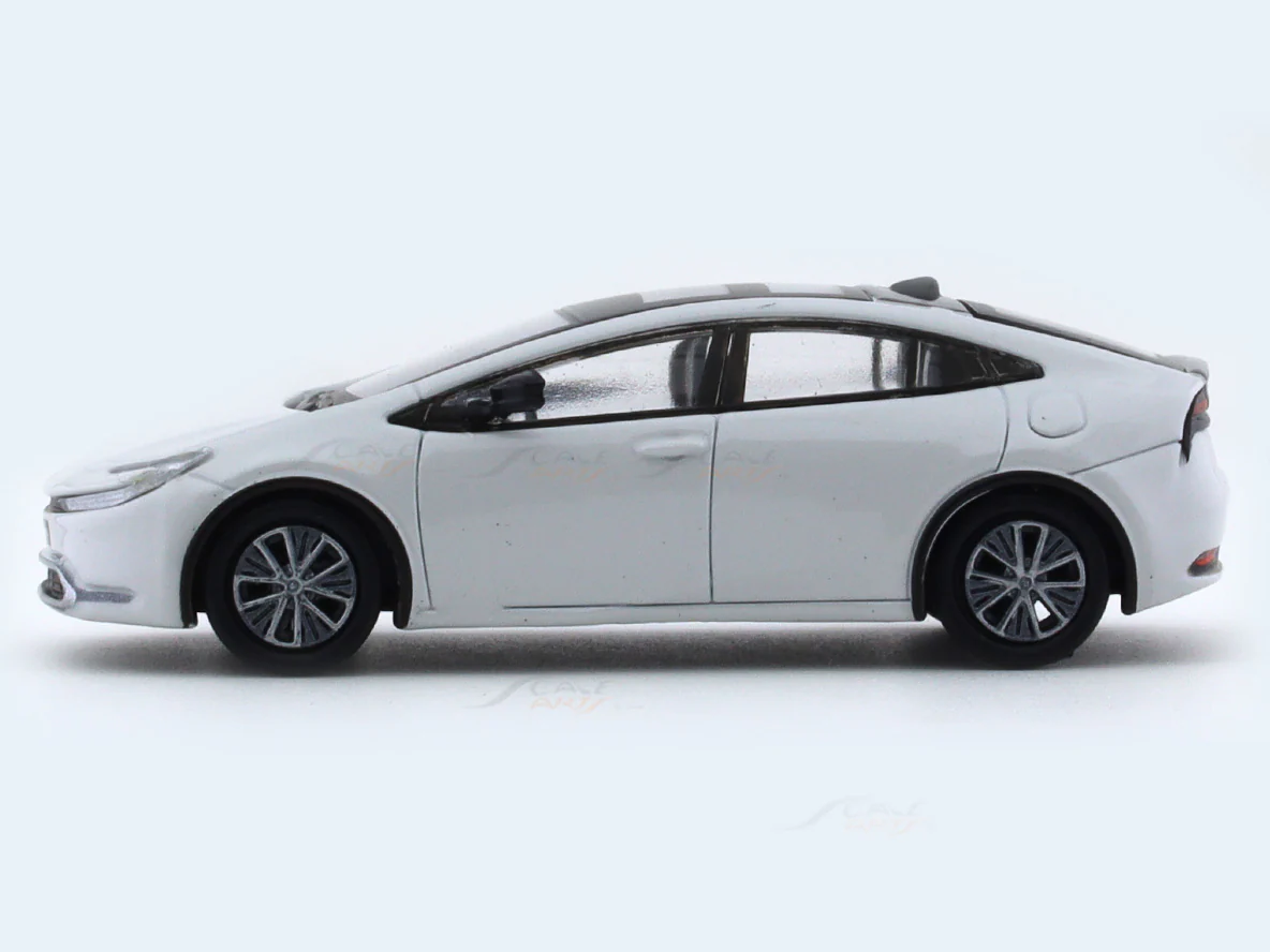 2023 Toyota Prius White 1:64 Para64 licensed diecast scale model car - Image 2