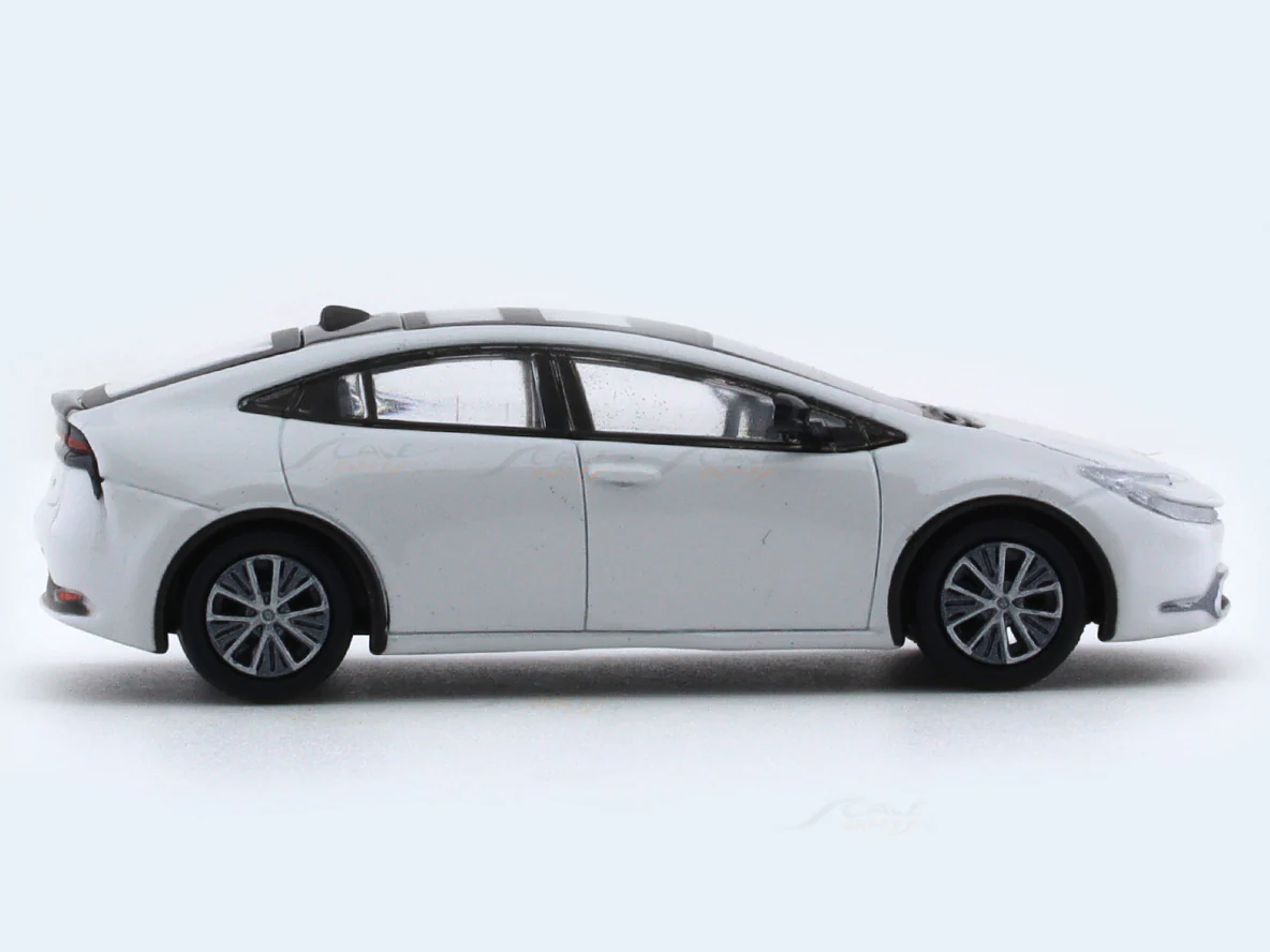 2023 Toyota Prius White 1:64 Para64 licensed diecast scale model car - Image 5