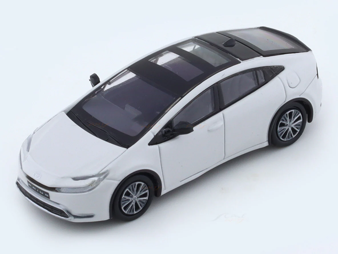 2023 Toyota Prius White 1:64 Para64 licensed diecast scale model car - Image 7