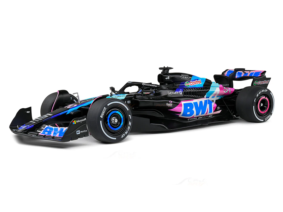 2024 Alpine A524 Presentation 1:18 Solido licensed diecast scale model car collectible