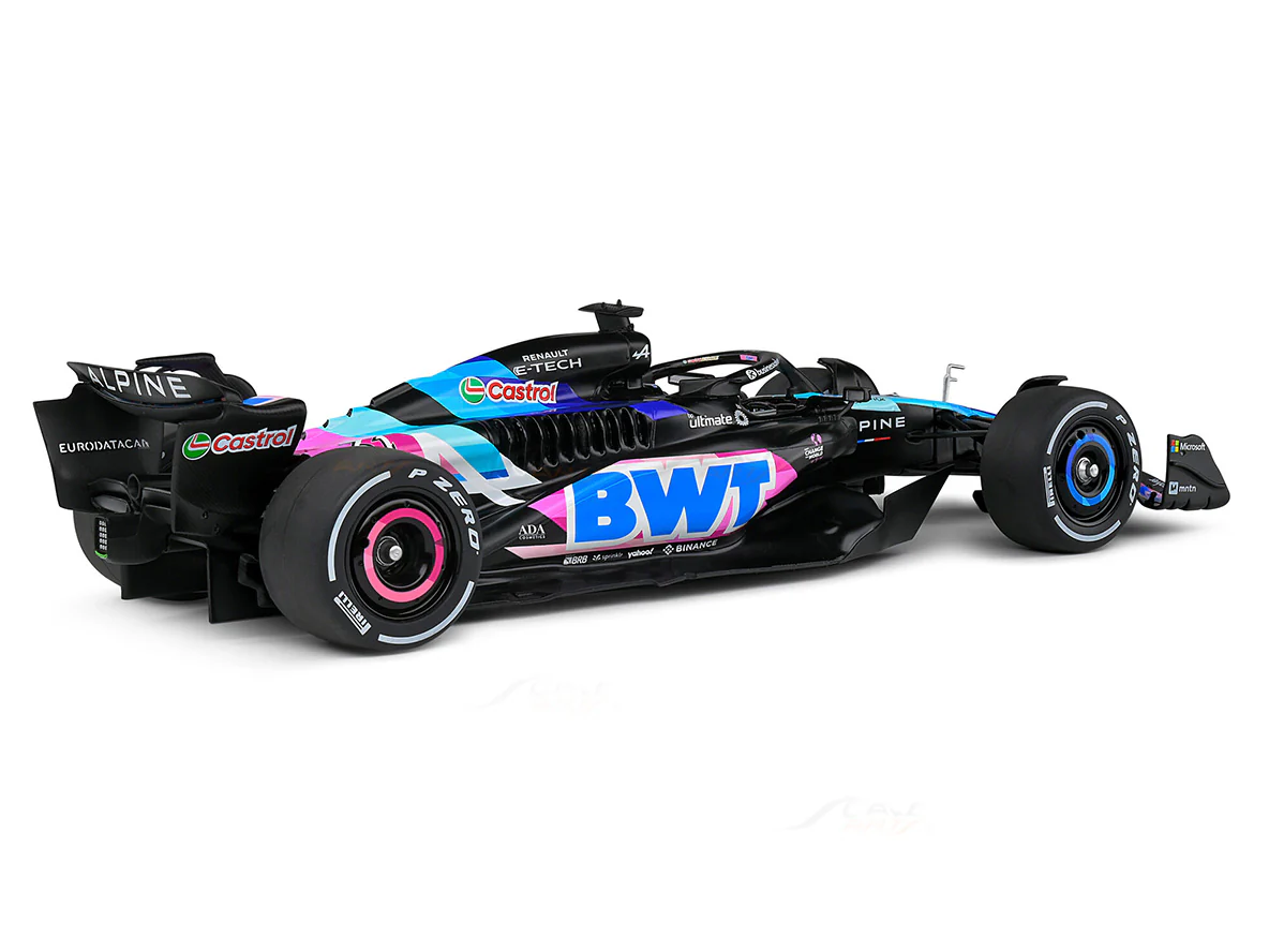 2024 Alpine A524 Presentation 1:18 Solido licensed diecast scale model car collectible - Image 4