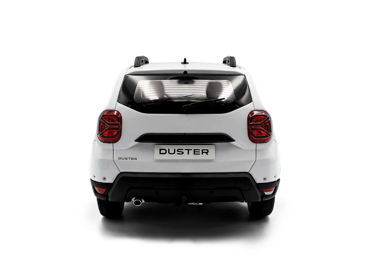 2024 Dacia Duster Ph 2.5 White 1:18 Solido Licensed Diecast Scale Model Car Collectible - Image 3