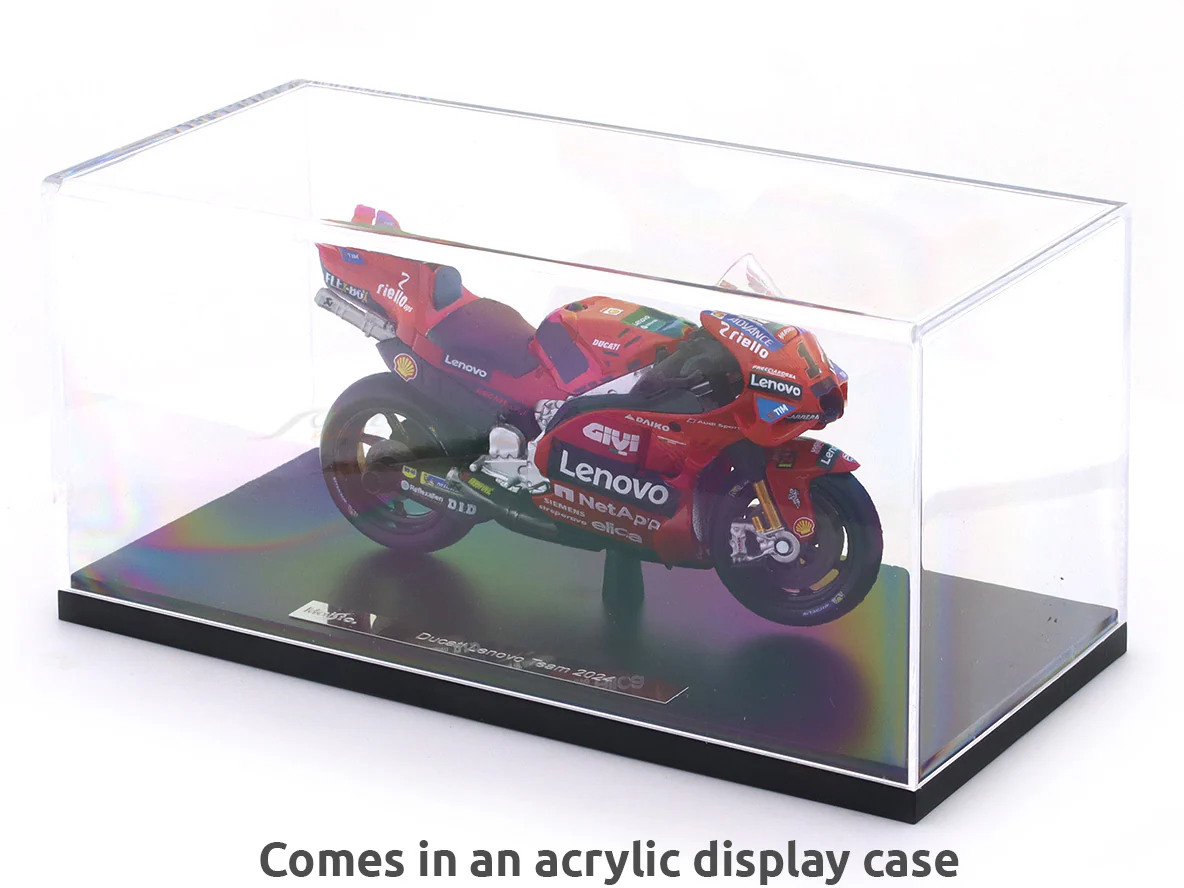 2024 Ducati Desmosedici GP #1 Moto GP Pecco 1:18 Maisto Licensed Diecast Scale Model Bike Collectible - Image 2