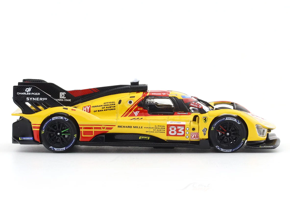 2024 Ferrari 499P No 83 1:43 Bburago licensed diecast scale model car - Image 5