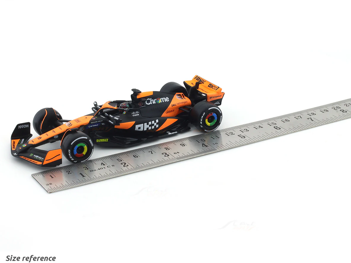 2024 McLaren MCL38 No. 81 Oscar Piastri 1:43 Bburago Formula 1 diecast scale model car - Image 10
