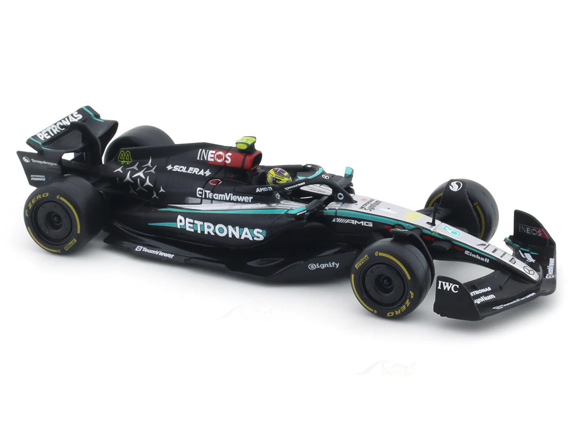 2024 Mercedes-AMG W15 No. 44 Lewis Hamilton 1:43 Bburago Formula 1 diecast scale model car - Image 8