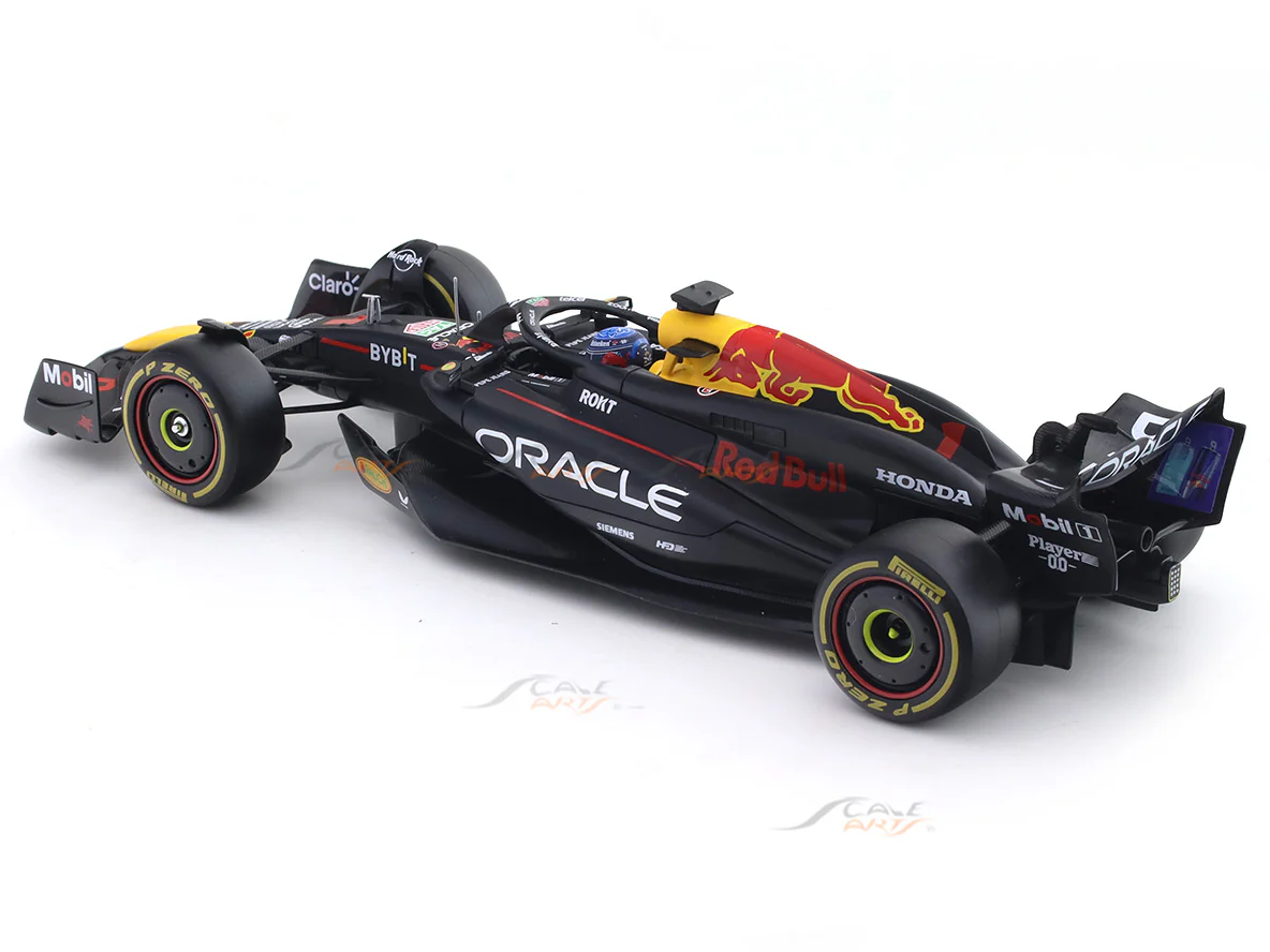 2024 Oracle RebBull RB20 #1 Max Verstappen 1:24 Bburago licensed Formula 1 diecast scale model car - Image 4