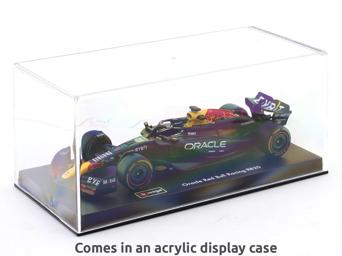 2024 RedBull racing RB20 No. 1 1:43 Bburago licensed Formula 1 diecast scale model car - Image 2