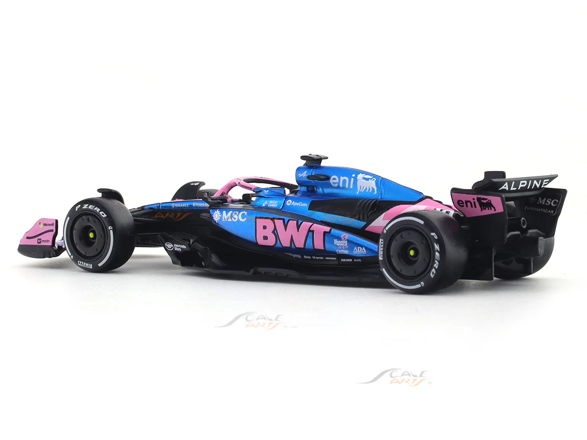 2025 Alpine A525 P Gasly Monaco GP 1:43 Bburago licensed Formula 1 diecast scale model - Image 5