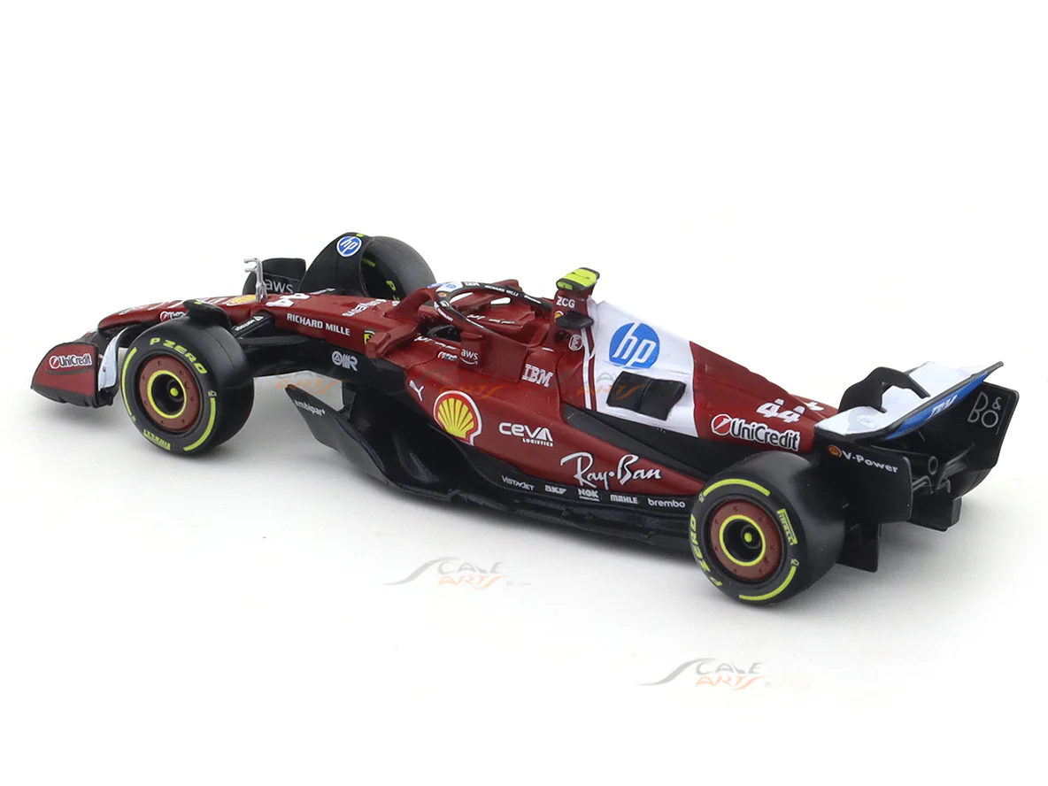 2025 Ferrari SF-25 Lewis Hamilton Australia GP 1:43 Bburago licensed Formula 1 diecast scale model - Image 10