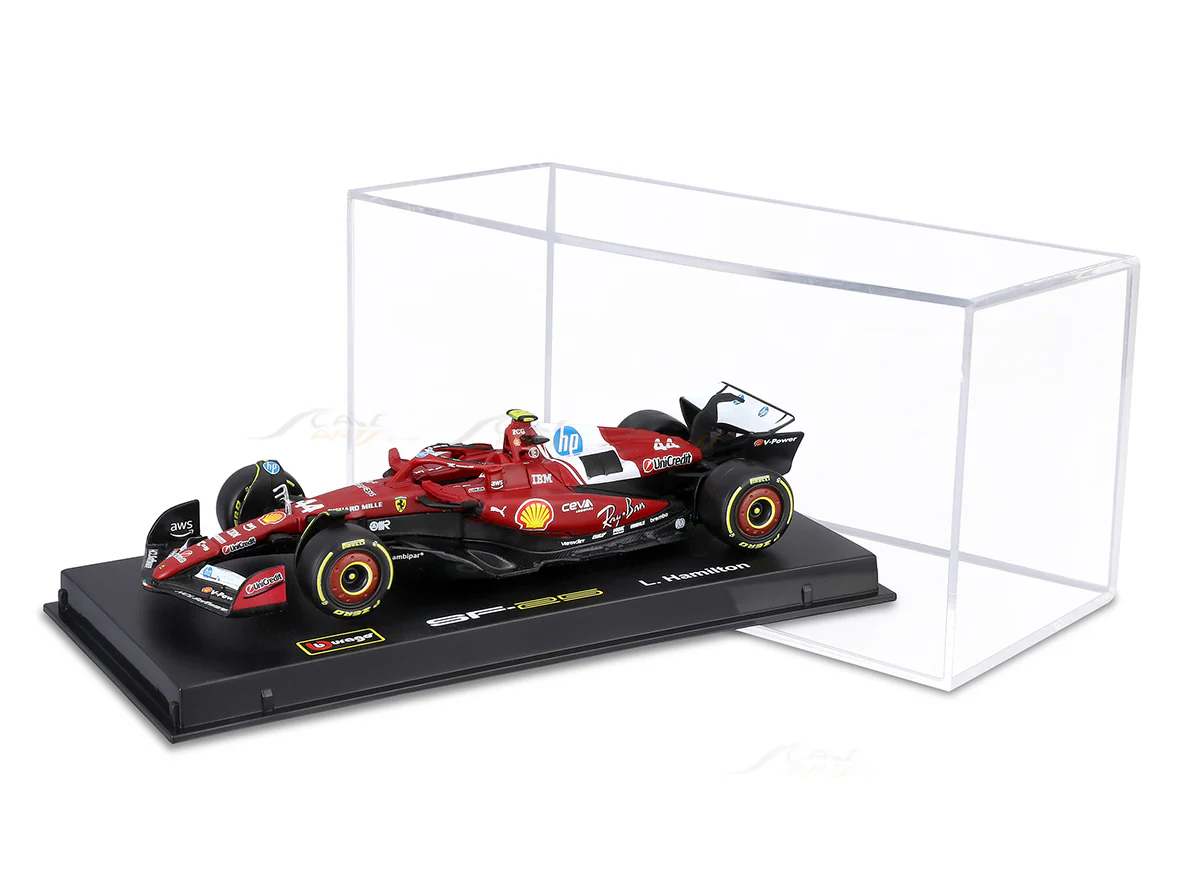 2025 Ferrari SF-25 Lewis Hamilton Australia GP 1:43 Bburago licensed Formula 1 diecast scale model - Image 3