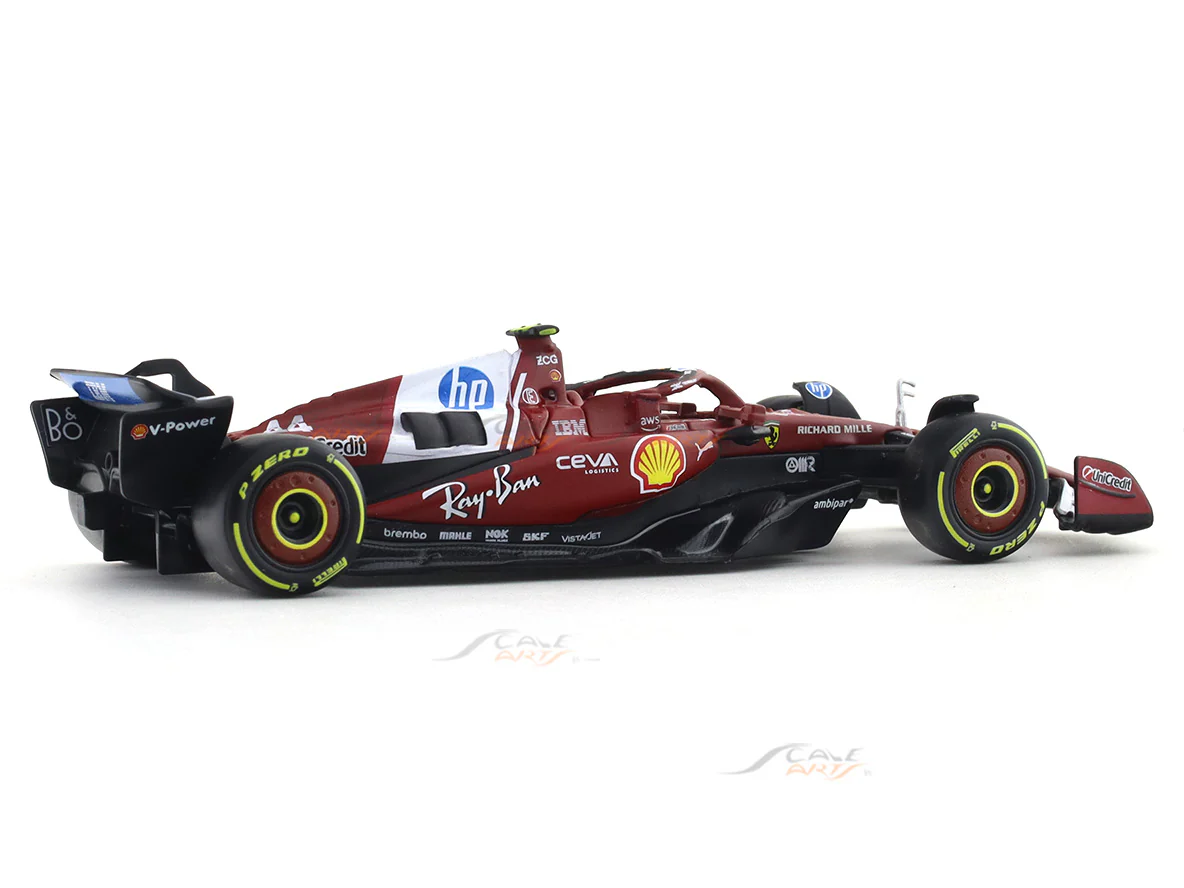 2025 Ferrari SF-25 Lewis Hamilton Australia GP 1:43 Bburago licensed Formula 1 diecast scale model - Image 6
