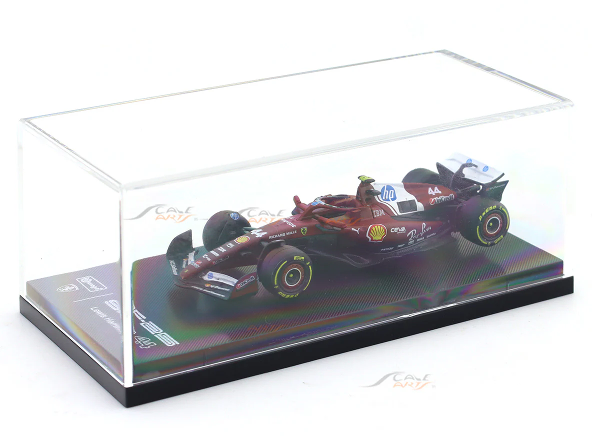 2025 Ferrari SF25 No 44 1:64 Bburago Licensed Diecast Formula 1 Scale Model Car Collectible - Image 6