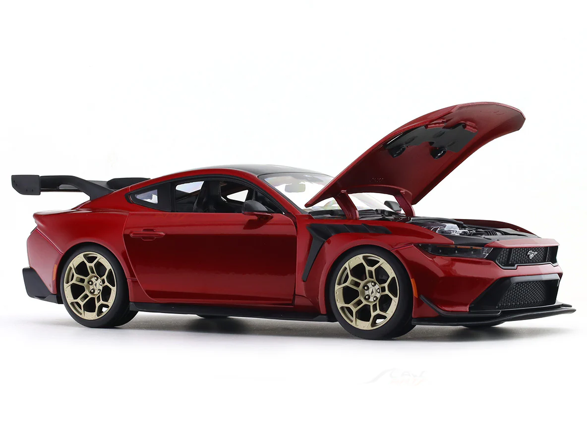 2025 Ford Mustang GTD Red 1:18 Maisto Licensed Diecast Scale Model car - Image 13