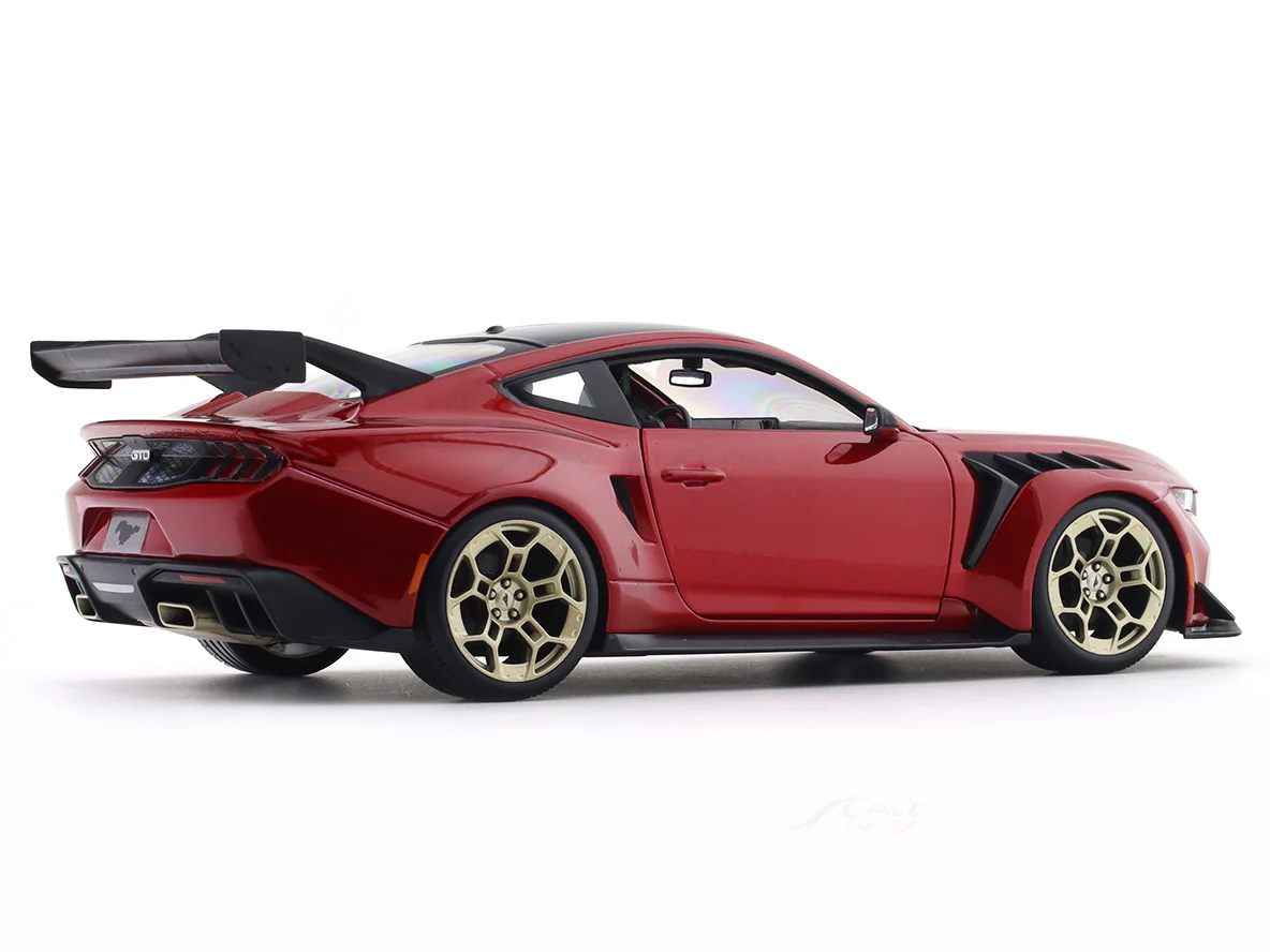 2025 Ford Mustang GTD Red 1:18 Maisto Licensed Diecast Scale Model car - Image 4