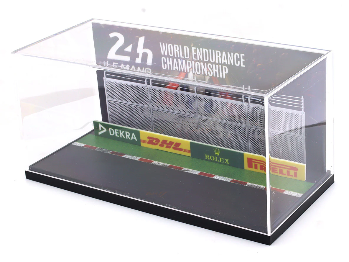 24h LeMans Display diorama with acrylic case 1:64 More Art scale miniature - Image 2