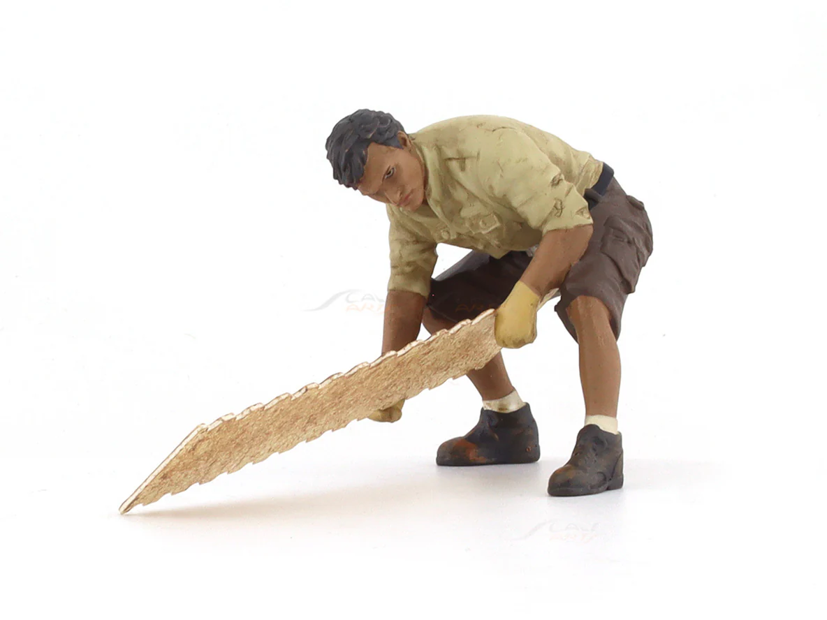 4x4 Mechanic 2 1:18 American Diorama Figure for scale models - Image 2
