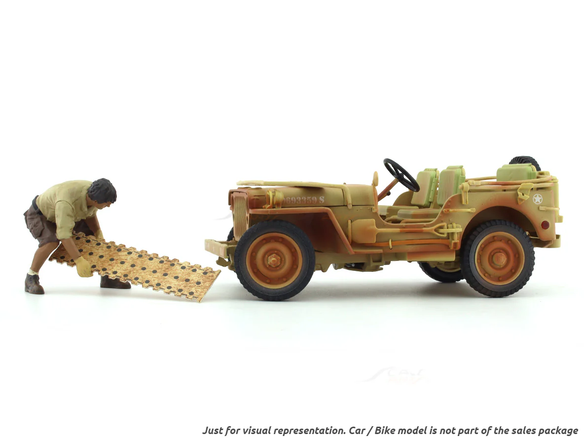 4x4 Mechanic 2 1:18 American Diorama Figure for scale models - Image 6