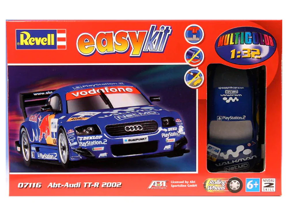 Abt Audi TT-R 2002 1:32 Revell plastic car model kit