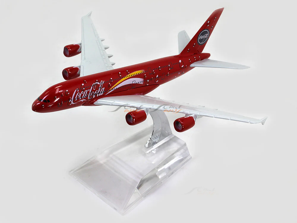 Airbus A380 Coca Cola 1:400 diecast airplane model