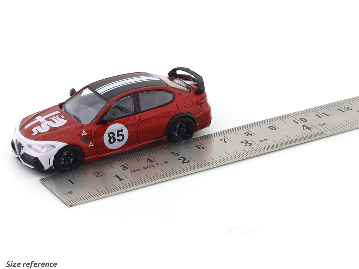 Alfa-Romeo Giulia GTAm Red 1:64 Shadow diecast scale model car collectible - Image 8
