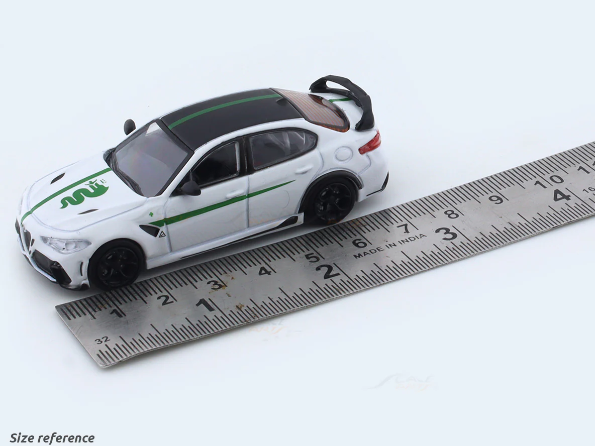 Alfa-Romeo Giulia GTAm white 1:64 Shadow diecast scale model car collectible - Image 8