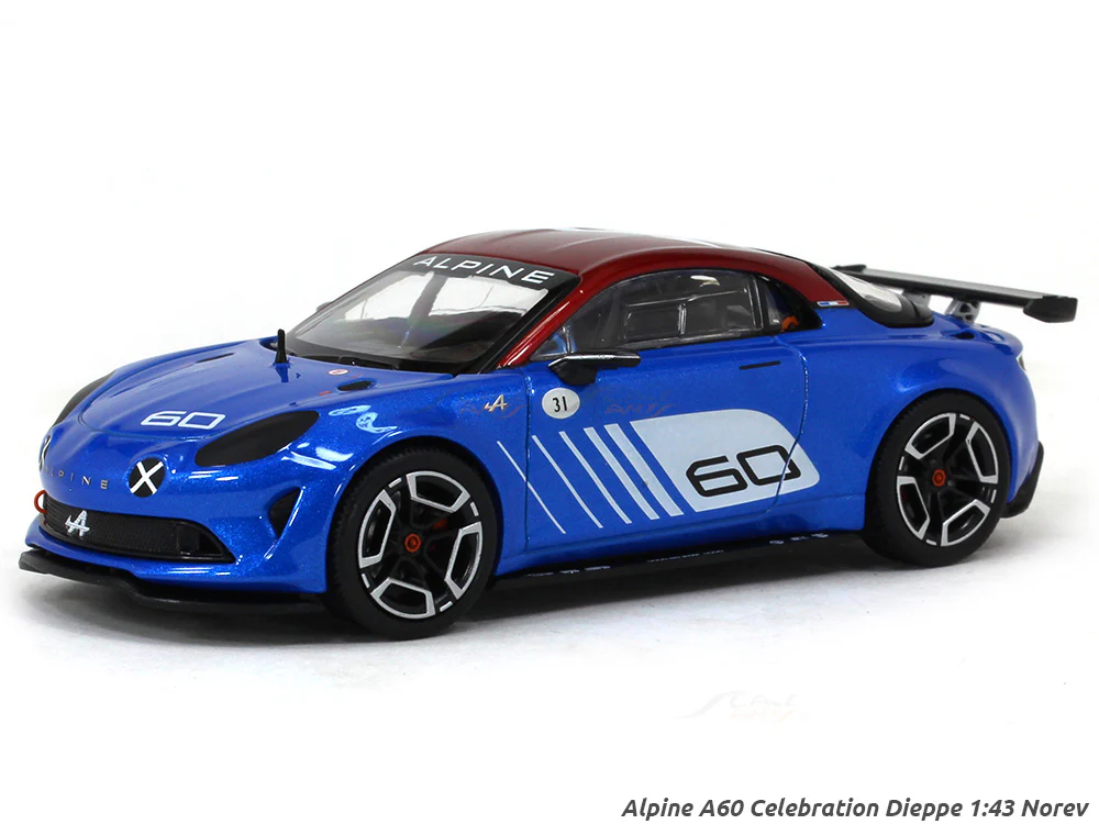 Alpine A60 Celebration Dieppe 1:43 Norev diecast scale model car