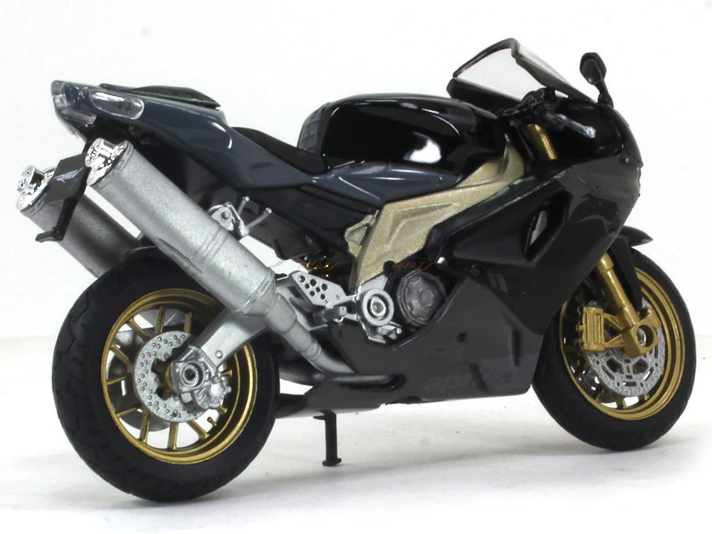Aprilia RSV 1000R Factory 1:18 Welly diecast Scale Model Bike - Image 4