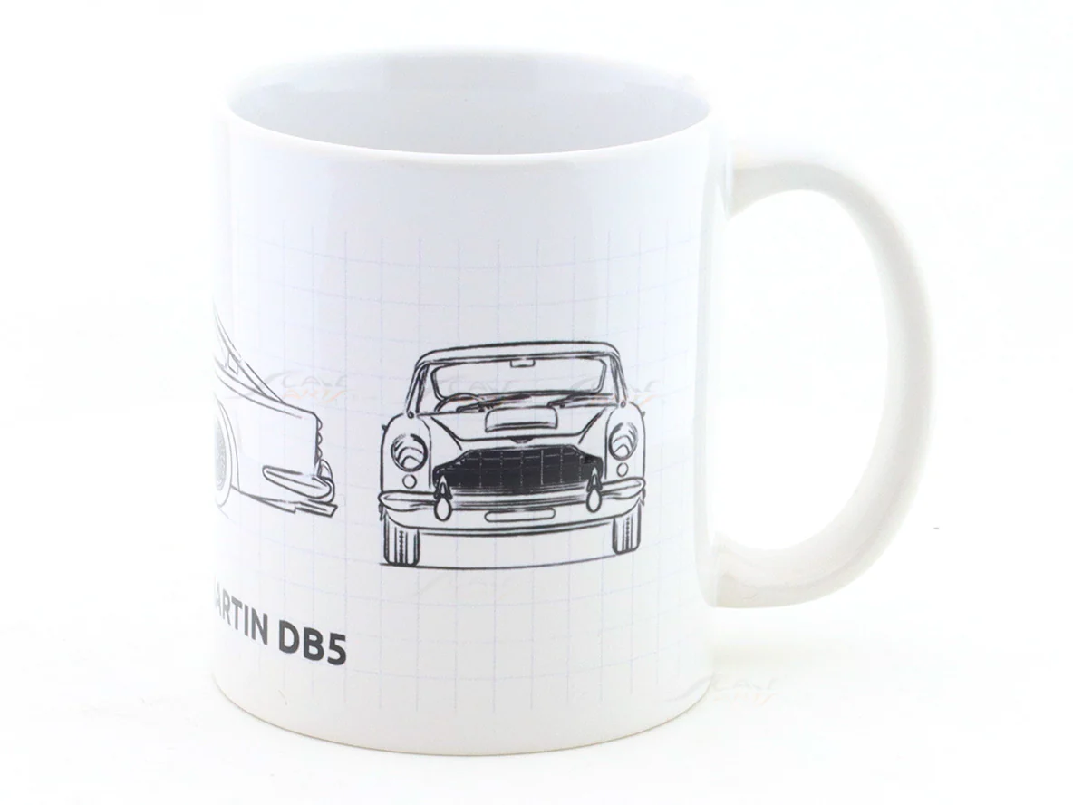 Aston Martin DB5 design Coffee Mug 350ml - Image 3