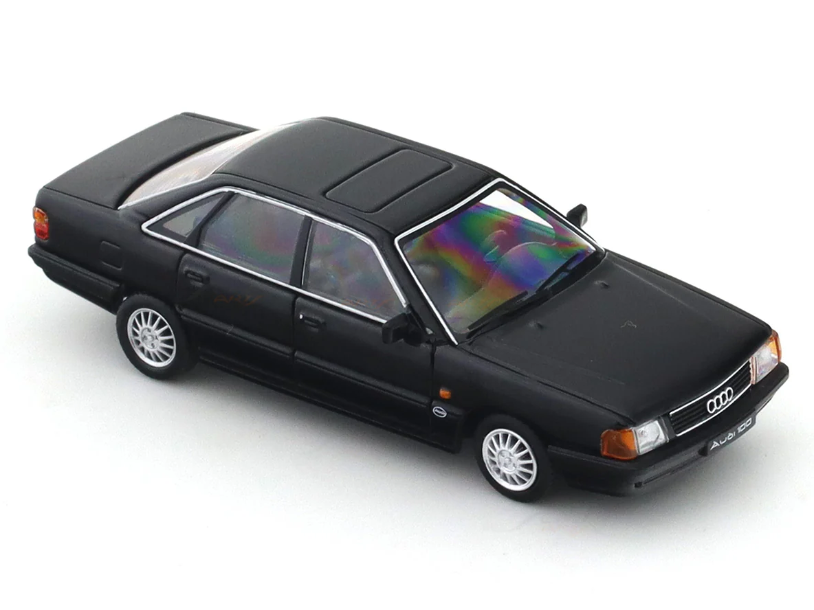 Audi 100 black 1:64 Rhino Model diecast scale model miniature car collectible - Image 7