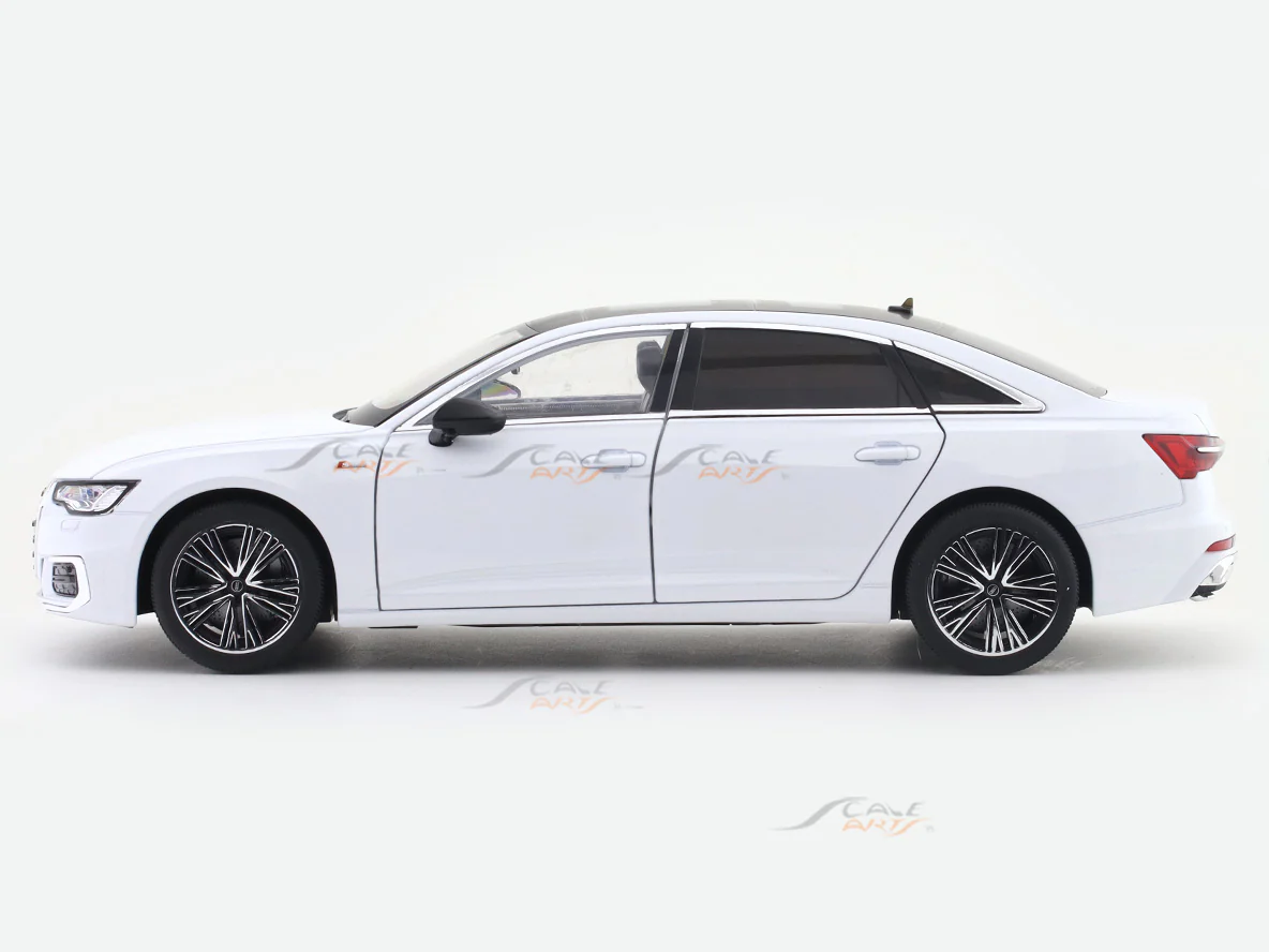Audi A6 L White 1:18 QY Toys Licensed Diecast Scale Model | Car Replica - Image 2