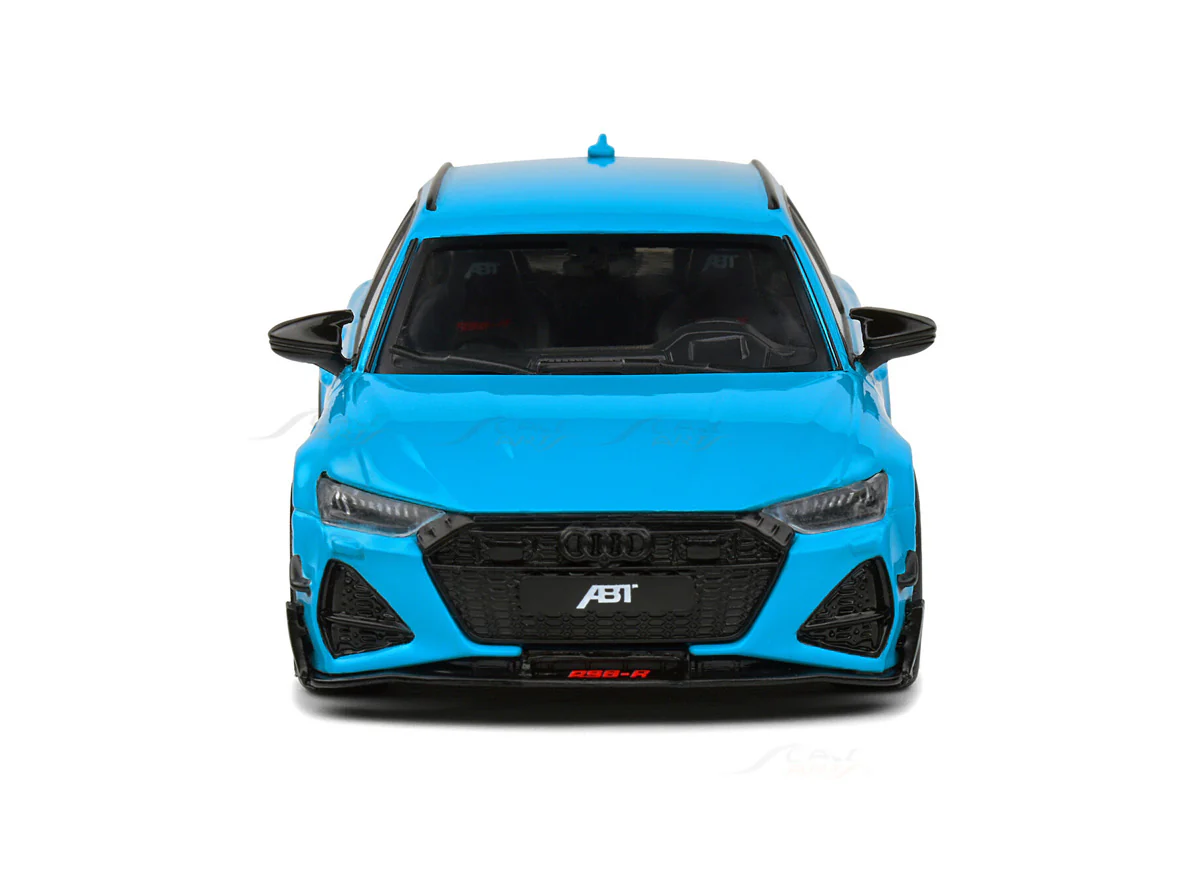 Audi ABT RS6 R Miami Blue 1:43 Solido licensed diecast Scale Model collectible - Image 6