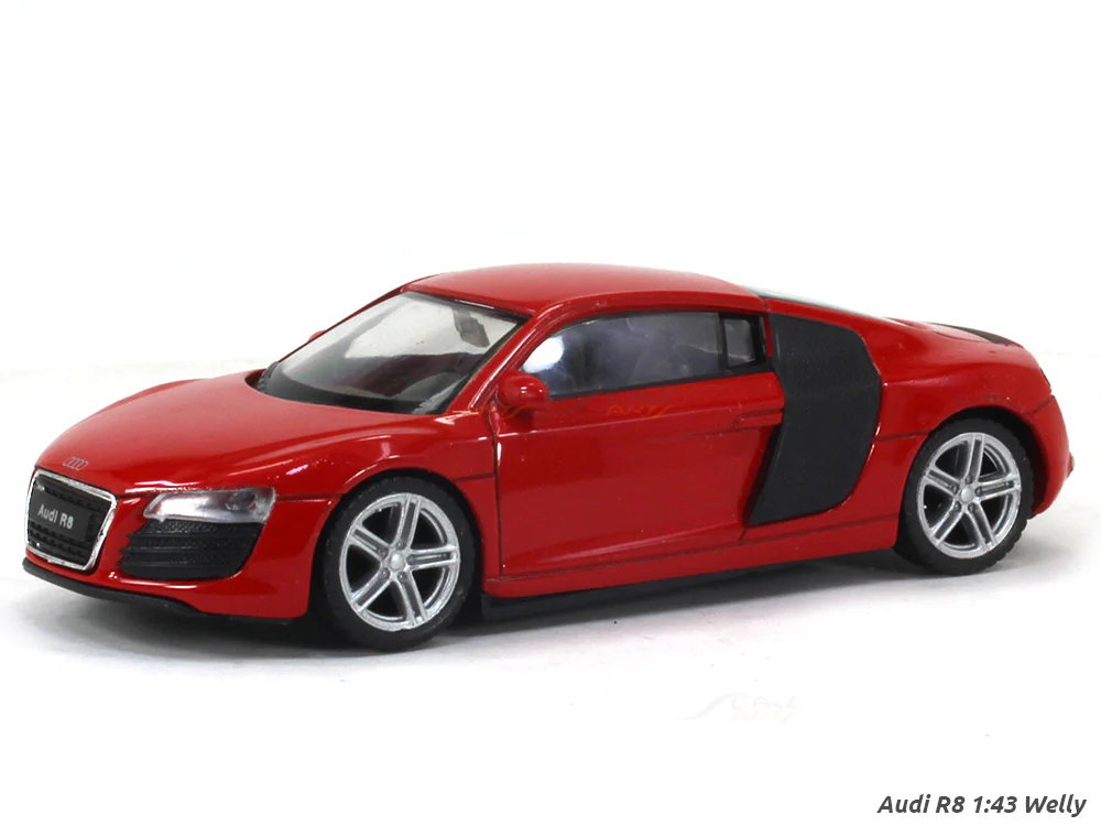 Audi R8 1:43 Welly diecast Scale Model Car