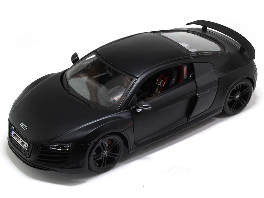 Audi R8 GT matte black 1:18 Maisto diecast Scale Model car - Image 13