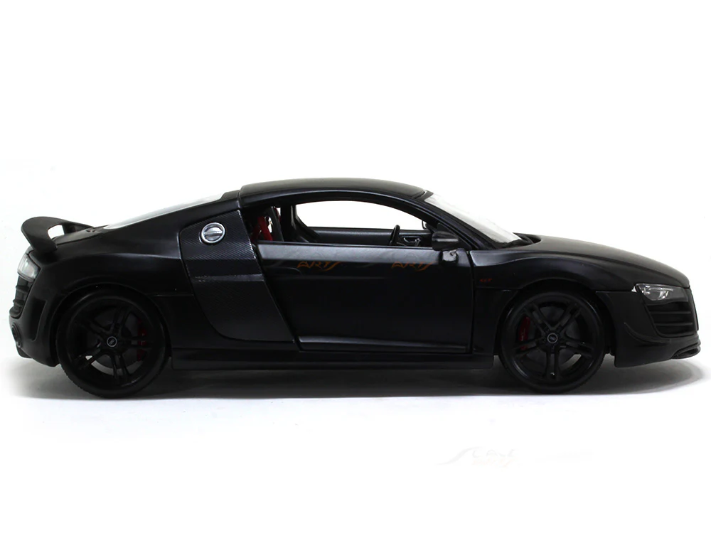 Audi R8 GT matte black 1:18 Maisto diecast Scale Model car - Image 5