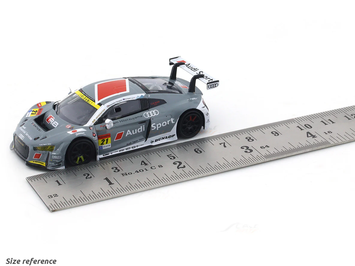 2017 Audi R8 LMS GT300 Team Hitotsuyama #21 1:64 Para64 diecast scale model car - Image 9