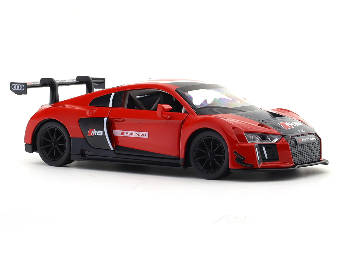 Audi R8 LMS Red 1:24 MSZ licensed diecast Scale Model car collectible - Image 6
