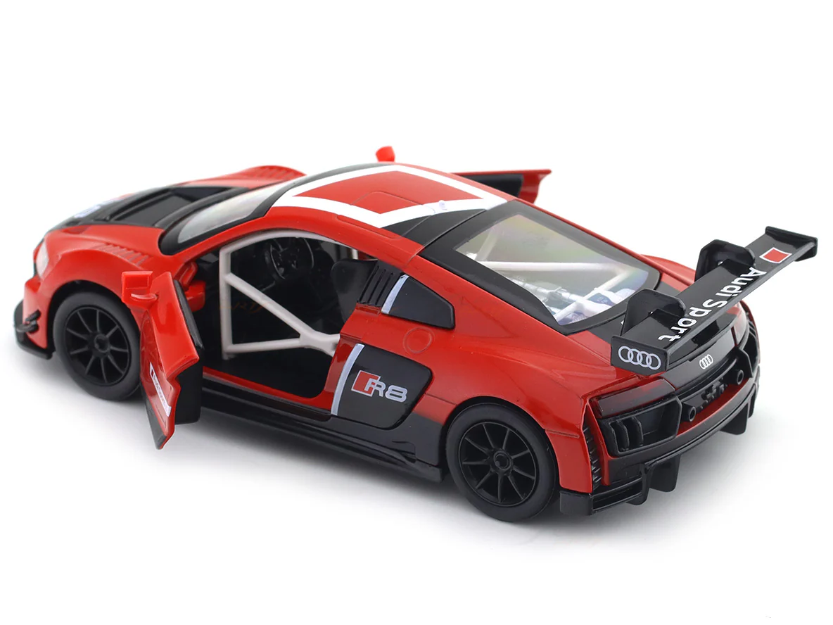 Audi R8 LMS red 1:32 MSZ licensed diecast Scale Model car collectible - Image 13