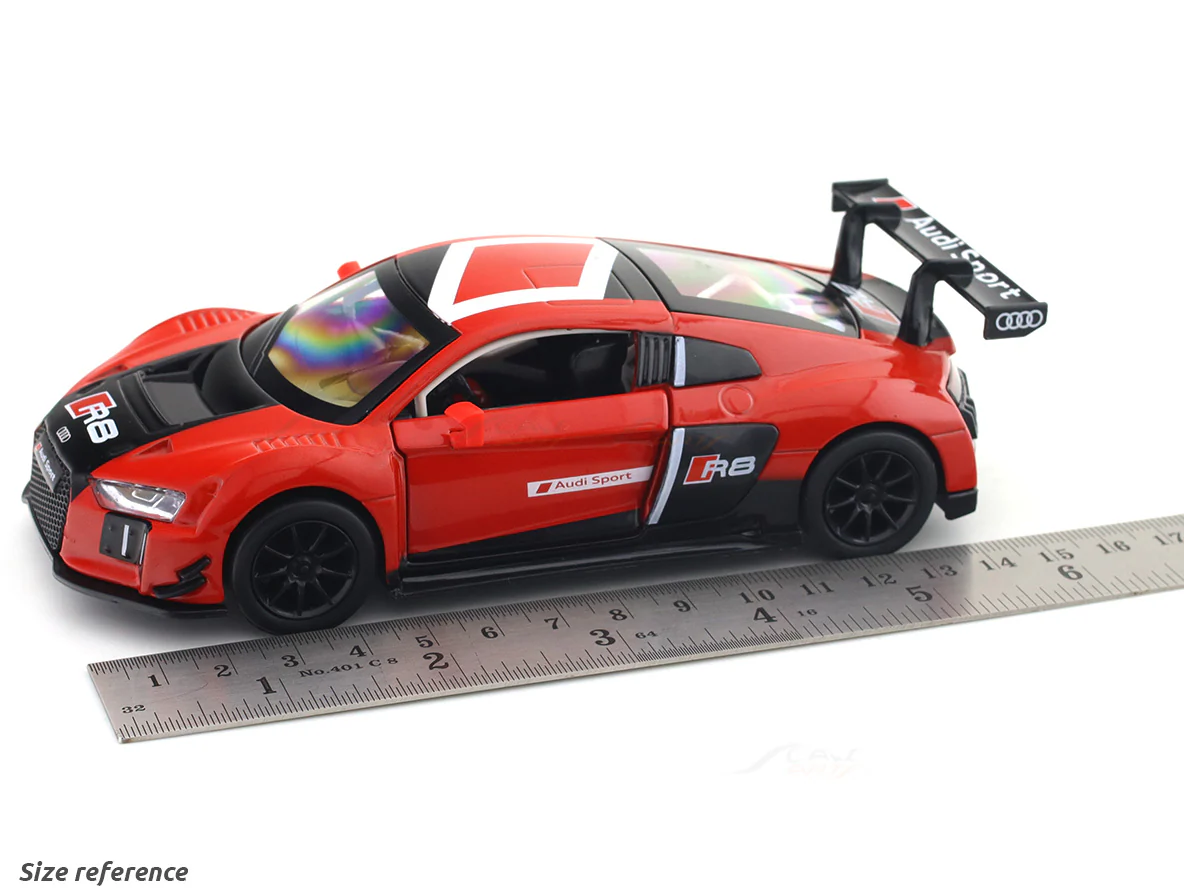 Audi R8 LMS red 1:32 MSZ licensed diecast Scale Model car collectible - Image 14
