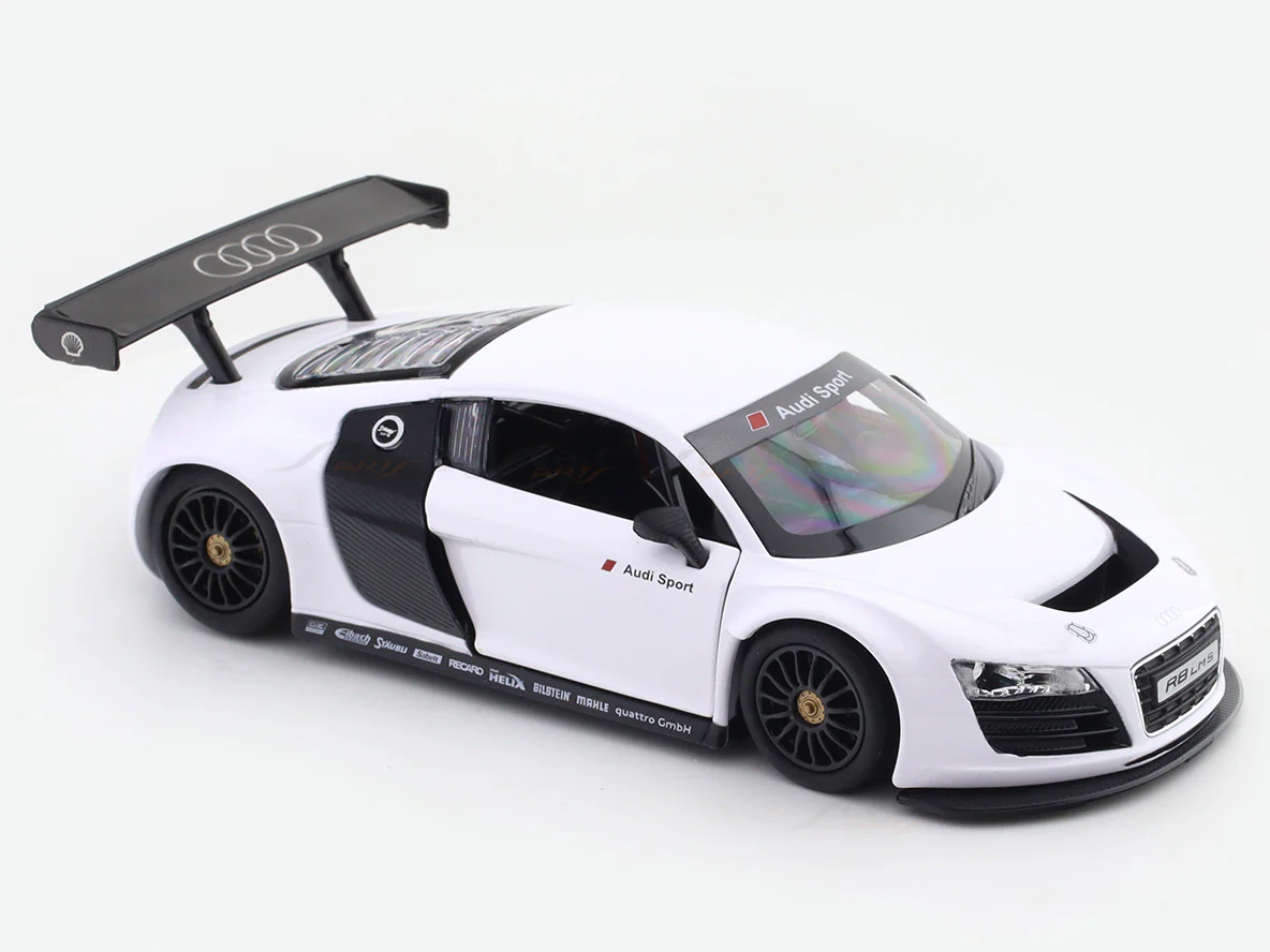 Audi R8 LMS White 1:24 Rastar licensed diecast alloy scale model car collectible - Image 10