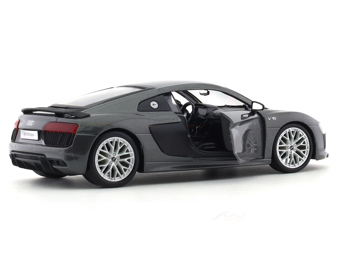 Audi R8 V10 Plus grey 1:24 Maisto licensed diecast Scale Model car - Image 11