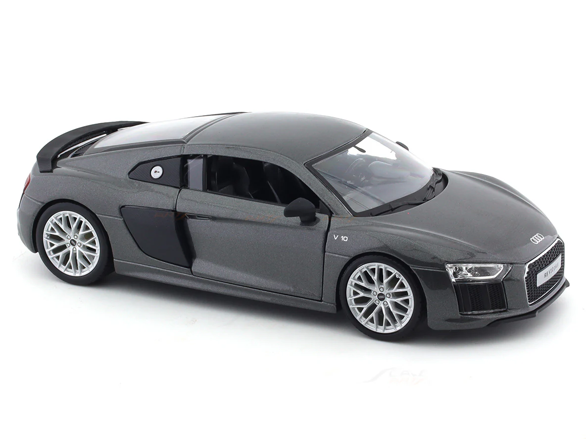 Audi R8 V10 Plus grey 1:24 Maisto licensed diecast Scale Model car - Image 14