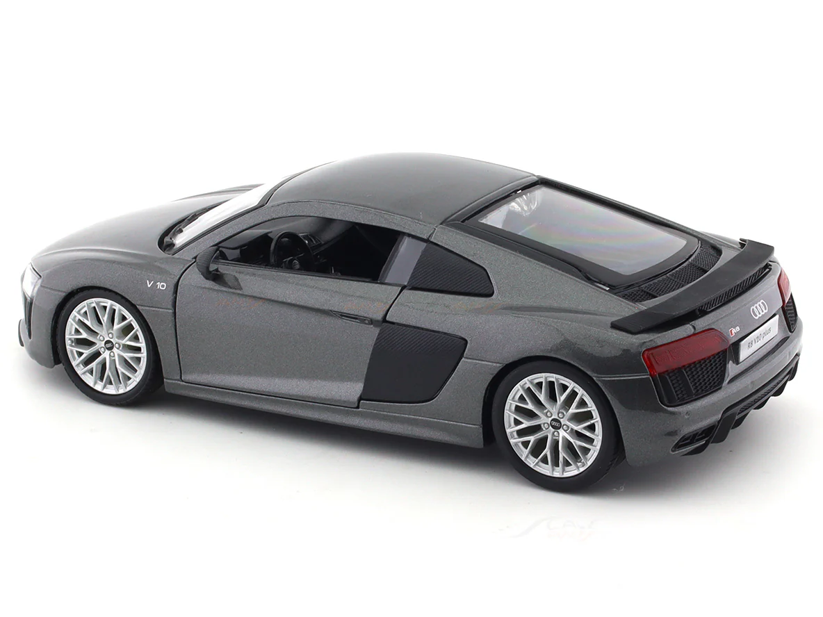 Audi R8 V10 Plus grey 1:24 Maisto licensed diecast Scale Model car - Image 15