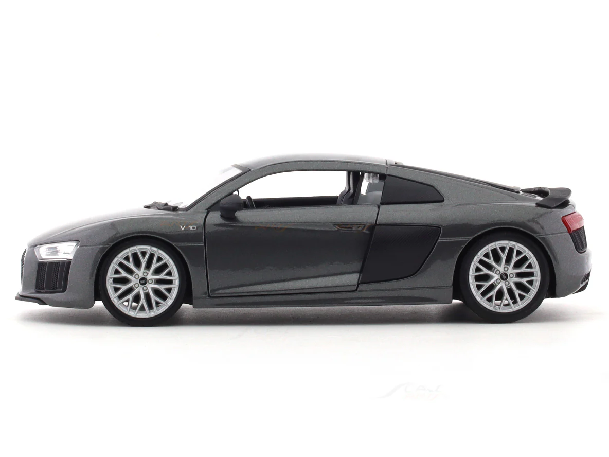 Audi R8 V10 Plus grey 1:24 Maisto licensed diecast Scale Model car - Image 2