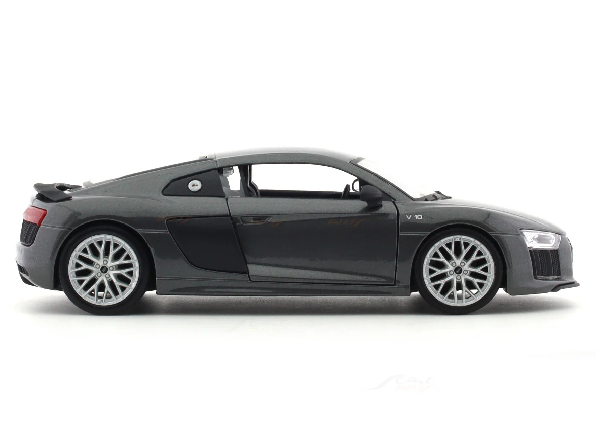 Audi R8 V10 Plus grey 1:24 Maisto licensed diecast Scale Model car - Image 5