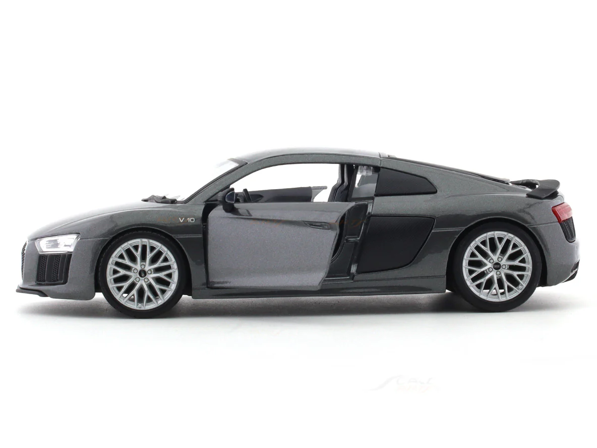 Audi R8 V10 Plus grey 1:24 Maisto licensed diecast Scale Model car - Image 9