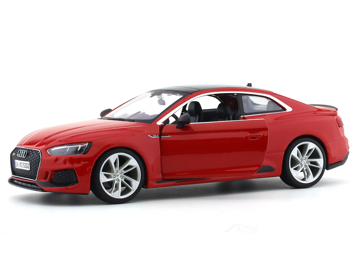 Audi RS 5 Coupe Red 1:24 Bburago licensed diecast Scale Model car - Image 7