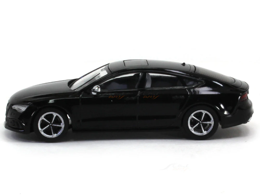Audi RS7 Sportback black 1:64 GCD diecast scale miniature car - Image 2